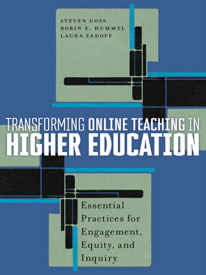 cover image of Transforming Online Teaching in Higher Education